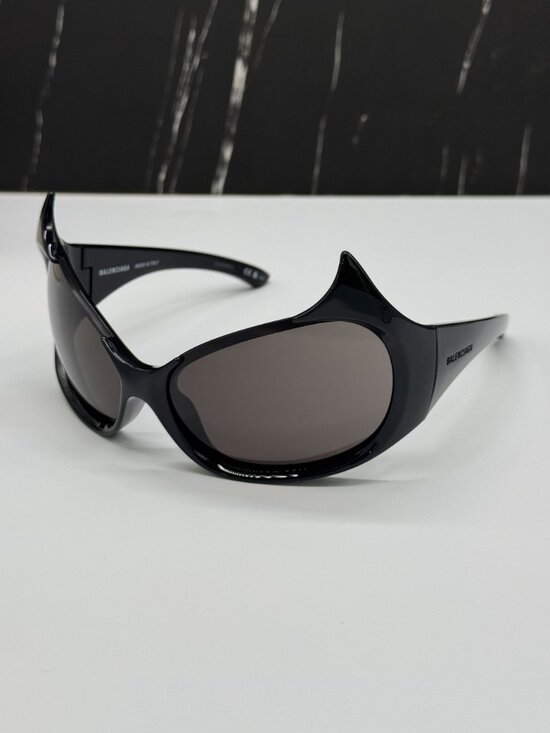 NEW BALENCIAGA BB0284S 001 BLACK UNISEX SUNGLASSES BALENCIAGA EYEWEAR
